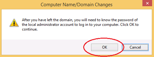 Need to know local admin password